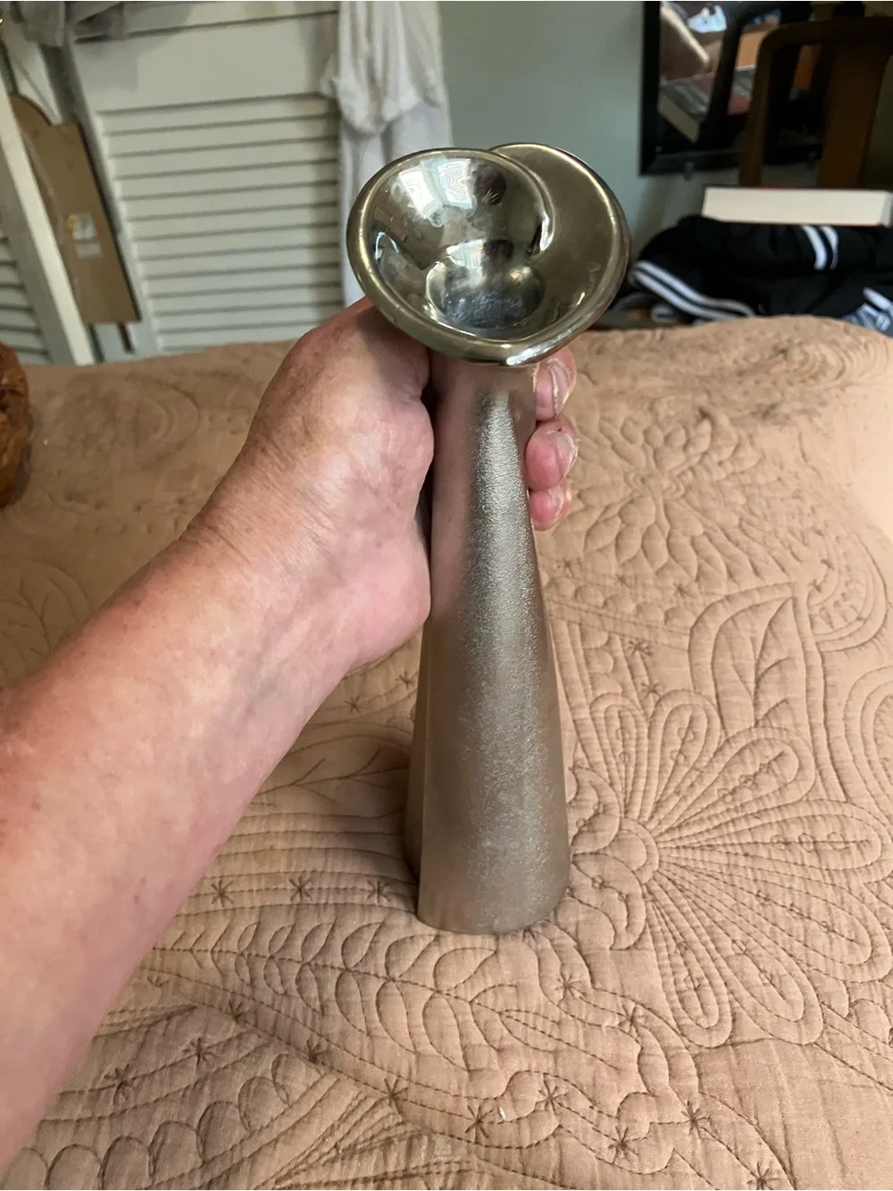 Vintage Bud Vase Styled After A Calla Lily